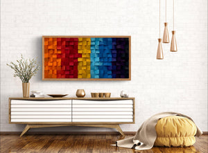 Wooden Acoustic Panel Wall Art